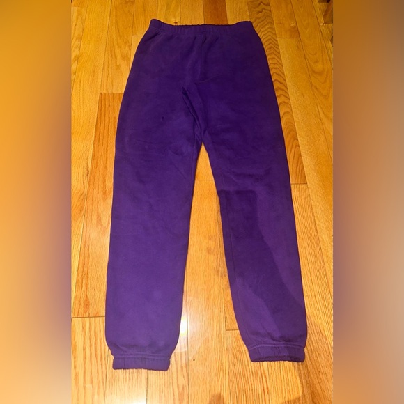 TNA Aritzia cozy af fleece perfect hi-rise sweatpants electric violet women’s s - Picture 7 of 13